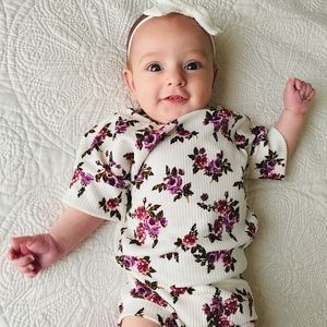 Magnolia Boutique Floral Lounge Set  0-3 to 9/10